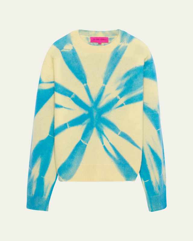 Mythic Tranquility Tie-Dye Cashmere Sweater